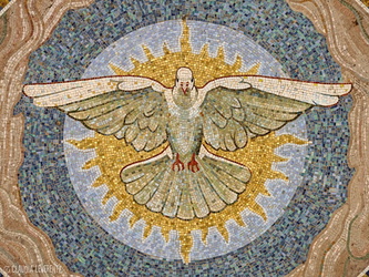 Berlin - Berliner Dom - Mosaik über dem Haupteingang